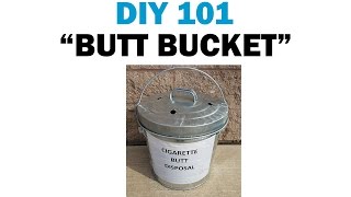 In this video, our resident fastener specialist puts together his own
diy cigarette butt disposal container using only about $15 worth of
stuff from a hardwa...