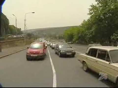 ტაქსისტების პროტესტი