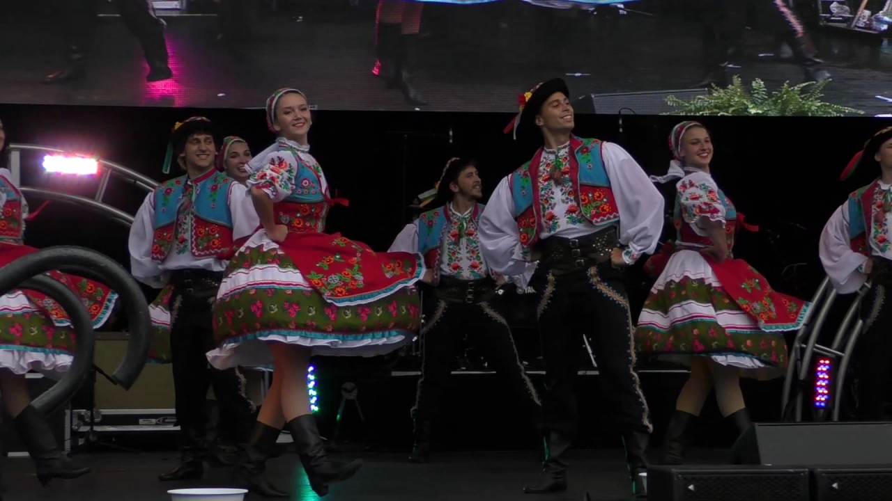 Золотий Промінь   Закарпатський танець    Український Фестивал в Торонті 2016 9 17