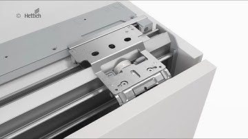Installation highlights: Sliding door system TopLine L | Hettich