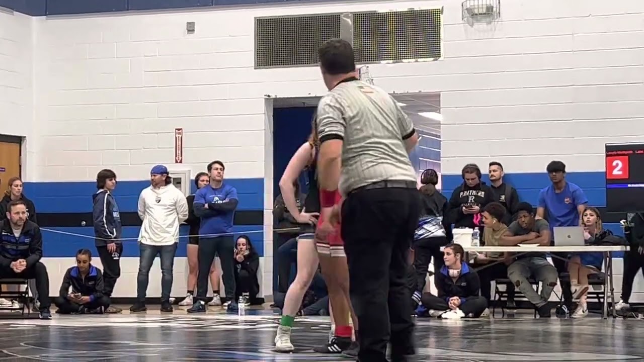 FHSAA Girls Region 1 Quarter Final 145lbs (Kendall Bibla/Hudsbeth)