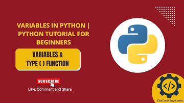Variables in Python | Python Tutorial for Beginners