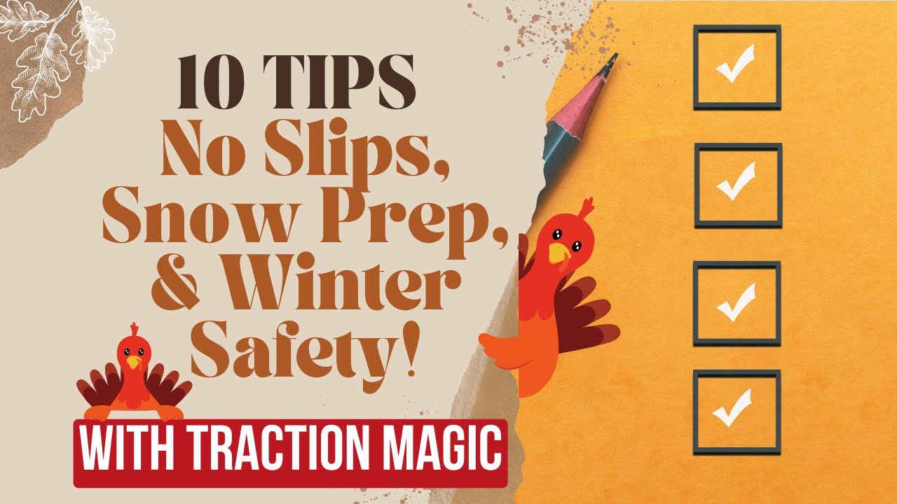 The Ultimate Winter Safe, Slip Free Thanksgiving Checklist