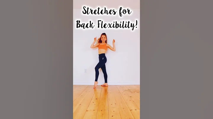 Best Stretches to get a Flexible Back!