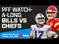 PFF Live Stream: Bills vs. Chiefs