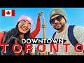 Exploring DOWNTOWN TORONTO | CN TOWER &amp; other famous landmarks