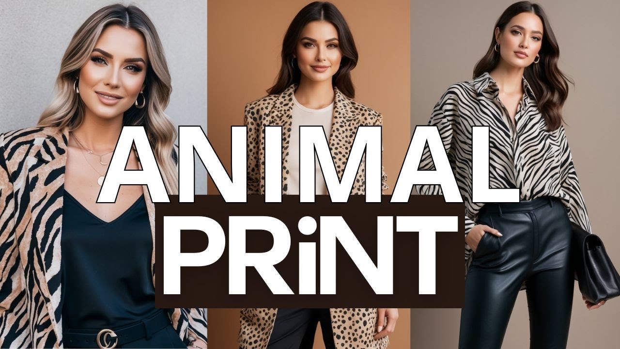 Animal Print Outfits 2025 | How to Style Leopard, Zebra & More Like a ...