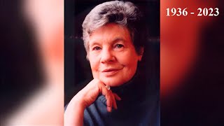 Antonia Byatt passes away (1936 - 2023) (UK) - ITV News - 17/Nov/2023