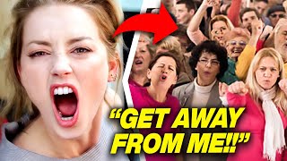 Amber Heard Reacts To Johnny Depp Fans Ruining Her During Fashion Show