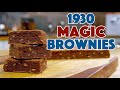 1930 Depression Era Magic Brownies Recipe Old Cookbook Show - Glen & Friends Cooking