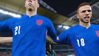 PES 2021 - Euro 2020 Final - England v Germany PES 2021 - Euro 2020 Final - England v Germany