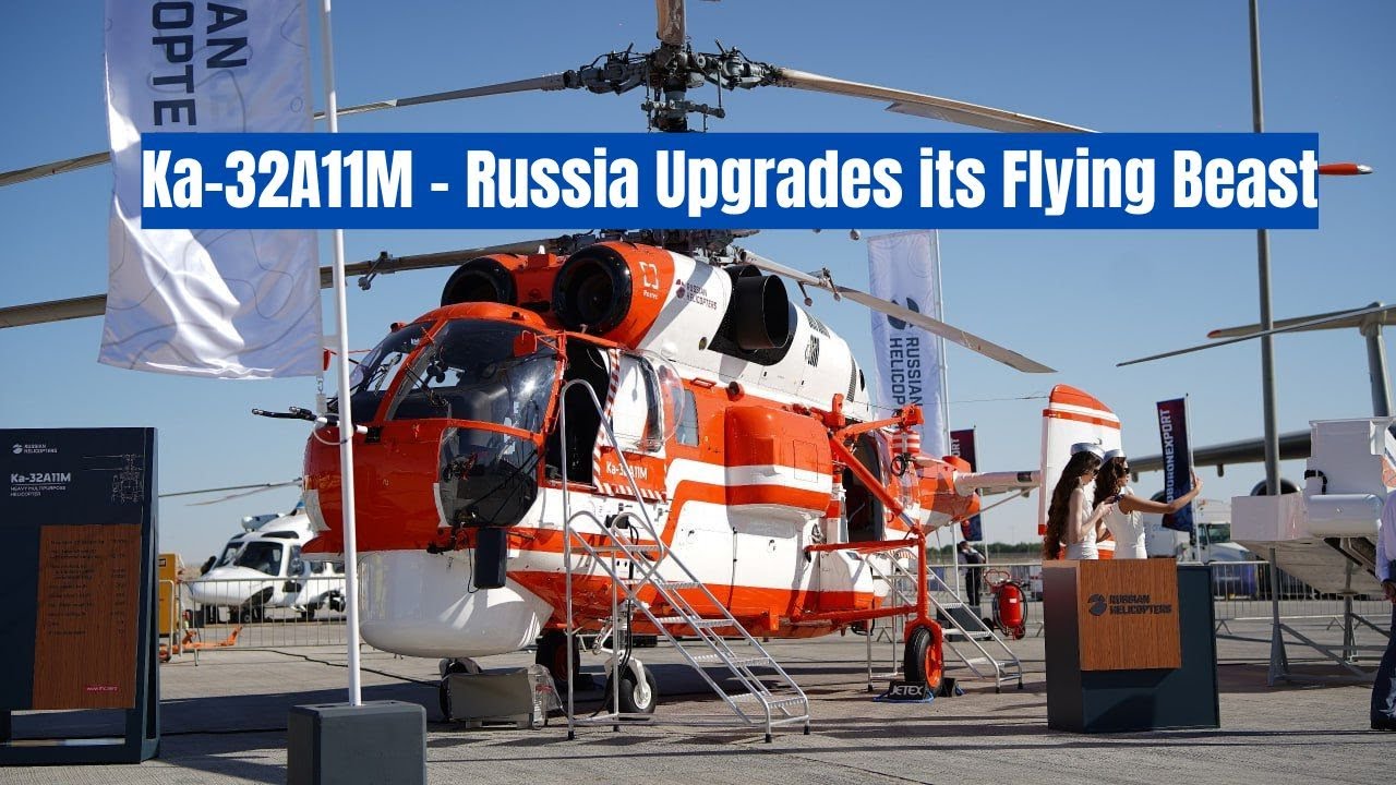 Российский Ка-32А11М: многоцелевой вертолет с богатым наследием