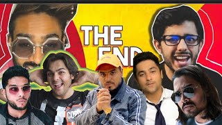 Reaction Of Youtubers on CarryMinati Roast l YOUTUBERS v/s TIKTOKKERS CARRYMINATI ROAST #CarryMinati