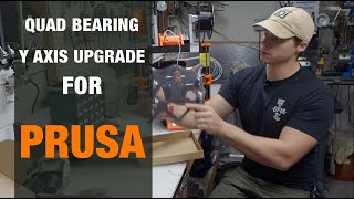Prusa Y Axis Bed Mount Carbon Fiber Upgrade by New Bee Drone