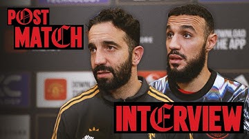 Amorim & Mazraoui React To West Ham Draw 🗣️