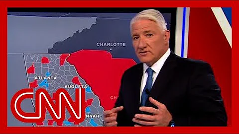 John King explains how to tell if there's a red or...