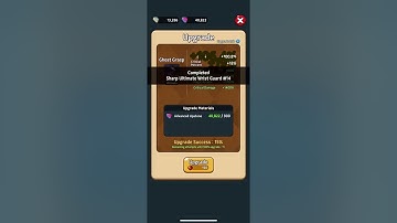 Idle Ninja Online crafting 1st ultimate gear