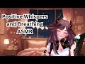 Asmr positive whispers and breathing  kabuki koi