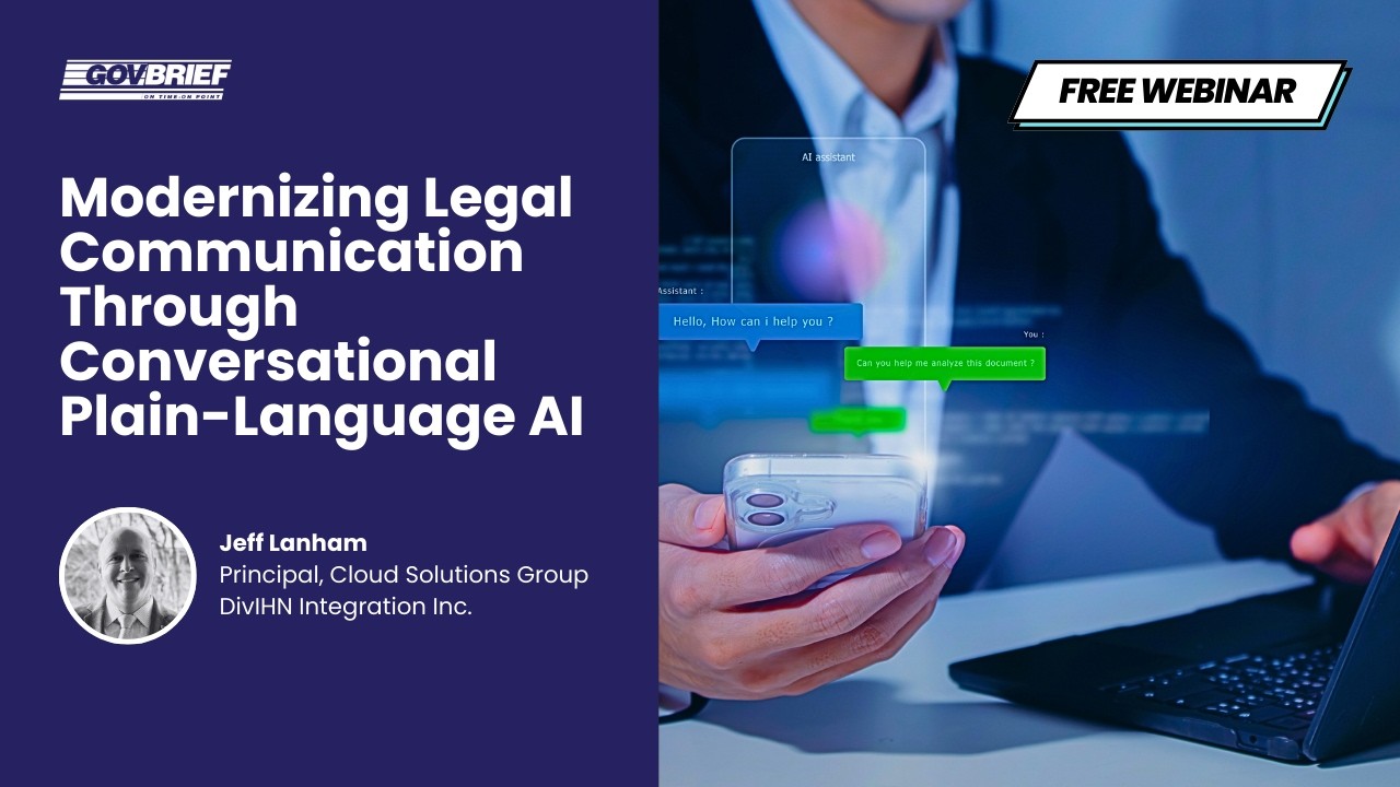 Interagency Briefing - Modernizing Legal Communication Through Conversational Plain-Language AI