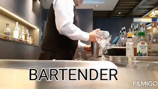 Secret to work as Bartender in D Best cruise ship 3 job in 1 shift BARTENDER BARISTA WINE KEEPER