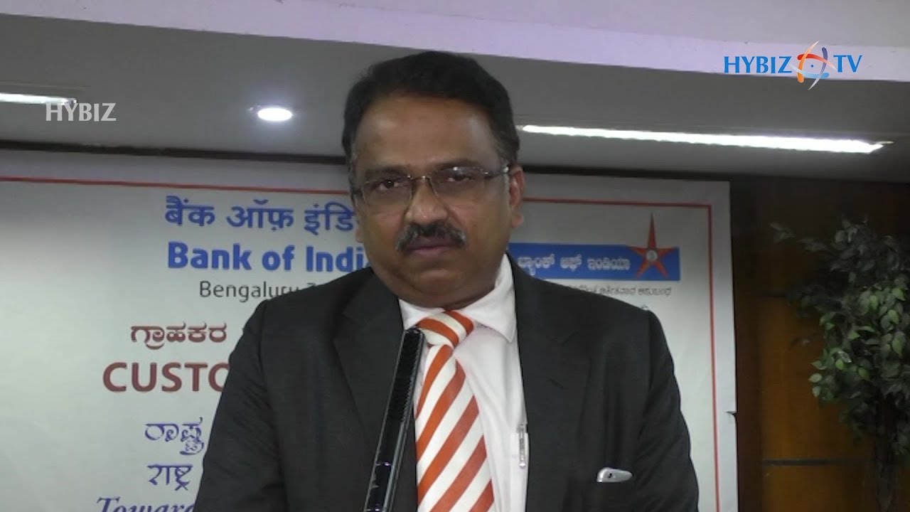 newspaper mockup Bathal Pramod Kumar - Zonal Manager, Bank of India | Bank of India customer Meet 2019 at Bengalure