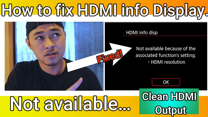 HDMI info display not available...fixed!!!#welkieandmerry #livestreaming