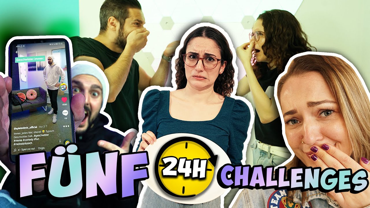 5 KRASSE 24 Stunden Challenges! ⏰ Mit Kaan, Dania & Bianca