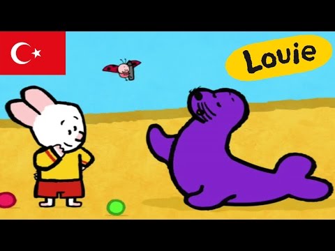 LOUIE -  Deniz aslanı Çiziyor S01E33 HD | Çocuklar için çizgi filmler
