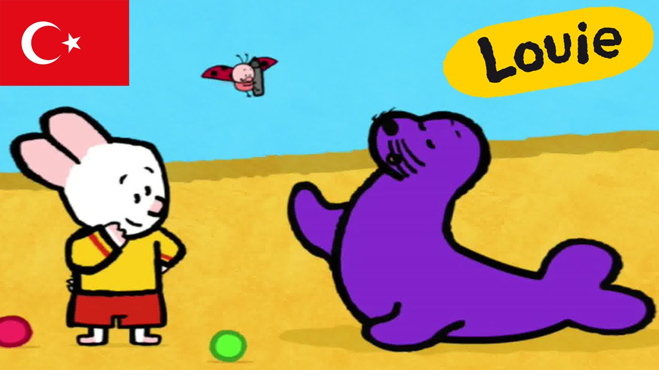 LOUIE -  Deniz aslanı Çiziyor S01E33 HD | Çocuklar için çizgi filmler