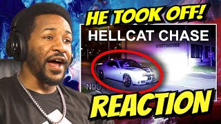 HELLCAT OUTRUNS COPS \& POLICE HELICOPTER IN INSANE CHASE!