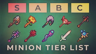All Minion Tier List & Comparison - Terraria 1.4.4.9