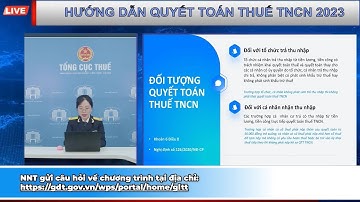 QTT TNCN 2024 MỚI NHẤT 🔥 FULL VIDEO TỔNG CỤC THUẾ TẬP HUẤN QUYẾT TOÁN THUẾ (TNCN 14/03/2024)