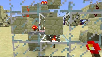 Hidden Door-Opening BUD Switch! [Tutorial] (Redstone Torch Key)