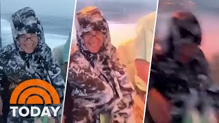 Video Captures Dramatic Moment Boat Is Struck By Lightning