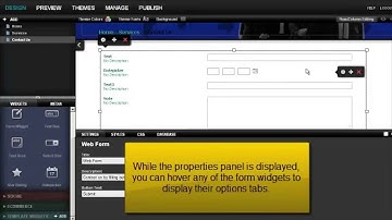 EZ Design Today - Creating Forms on Your Website in SiteBuilder