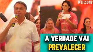 Bolsonaro com braço enfaixado se pronuncia e Michelle Bolsonaro surpreende no forte desabafo em AM