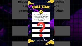 Tech Trivia: The Surprising Origins of the Computer Mouse.🖱️