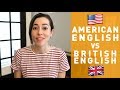 AMERICAN ENGLISH VS. BRITISH ENGLISH! *vocabulary*
