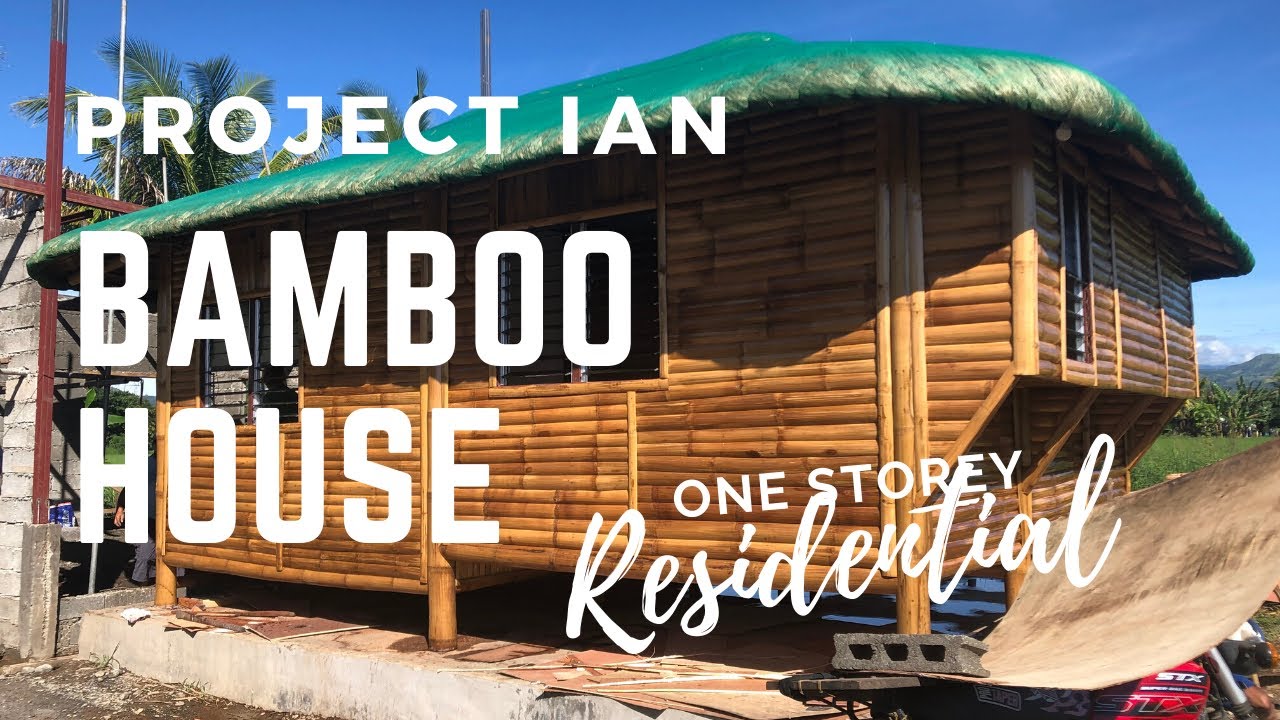 BAMBOO HOUSE ( BAHAY KUBO DESIGN) YouTube