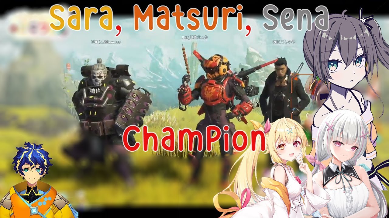 Sara, Matsuri, Sena Champion Moment in Vsaikyo Scrim Day 1 vs Astel and Kuzuha