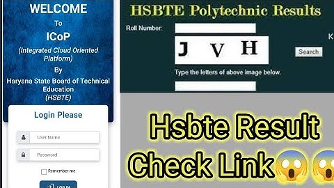 Hsbte Result check Link January 2024 l #polytechnic Result #hsbte datesheet #technicaldegree #aicte