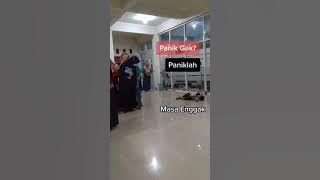 viral.! SANTRI PUTRA DI BANGUNIN SANTRI PUTRI#shorts #storywa #viral#santriputri#panik