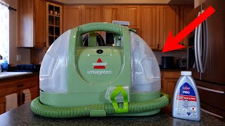 Bissell Little Green Machine Quick Tutorial of How it Works and How to Use