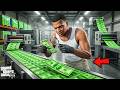 GTA 5 : Franklin Opened A Factory To Print FAKE NOTES In Gta 5 ! (GTA 5 Mods)