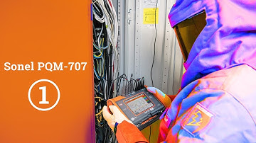 Sonel PQM-707 - live mode. (turn on the subtitles)