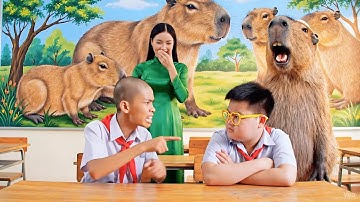 Hùng trọc vẽ hình troll capybara và cái kết #capybara