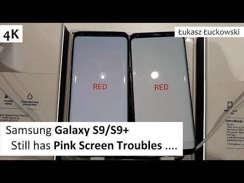 ❗❗❗ Samsung Galaxy S9/S9+ still has Pink Screen Problem.... 😡 #PinkGate