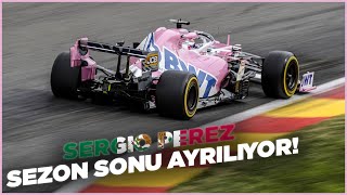 Resmi: Perez sezon sonunda Racing Point'ten ayrılıyor!