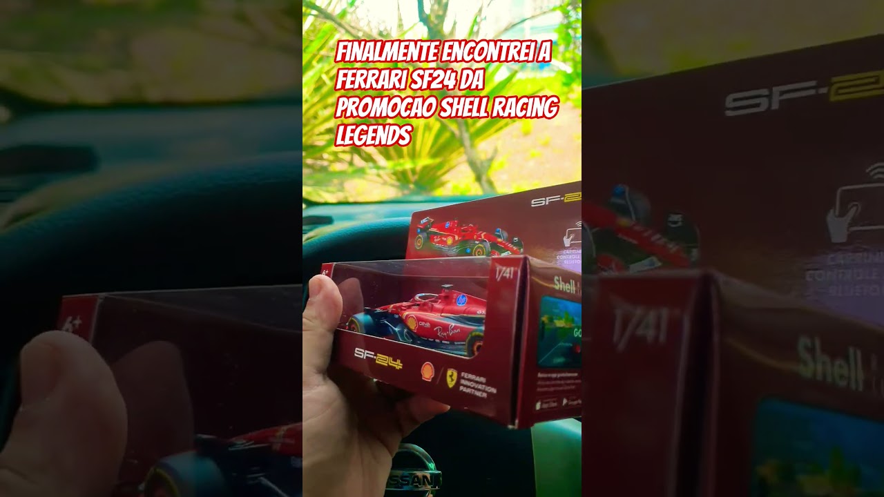 Promoção Shell Racing Legends - F1 Ferrari SF-24 
