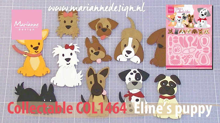 How to make the Eline's Puppies COL1464 | Eline's ...